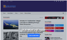 Contoh Web Media Blogger