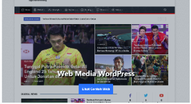 Contoh Web Media WordPress